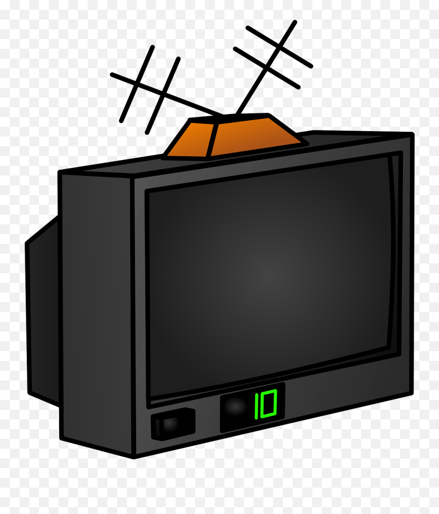 Tv Television Antenna Analog Entertainment - Television Clipart Emoji,Watch Emoji Movie Online Free