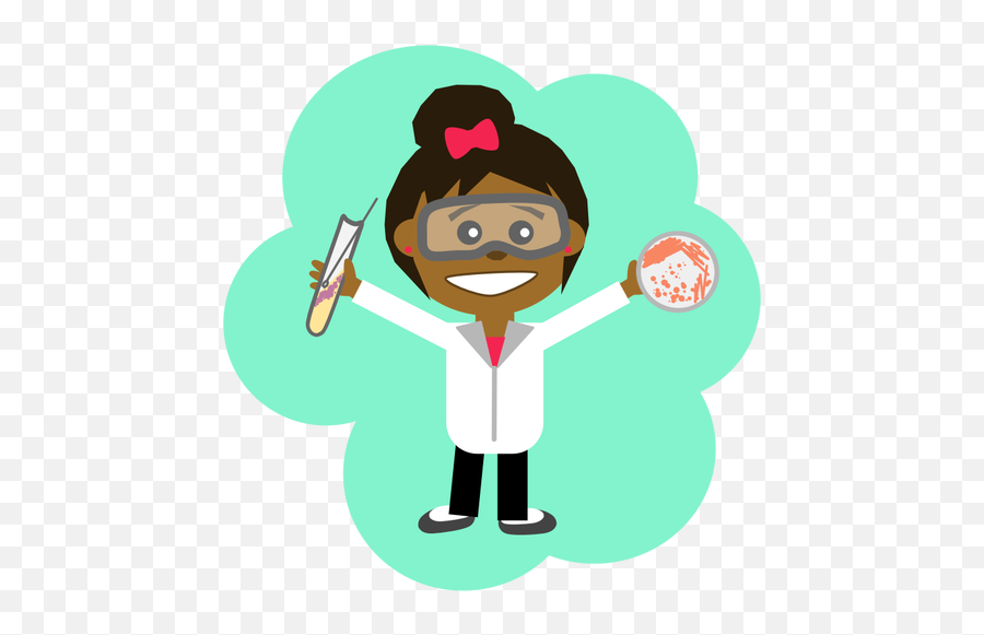 Science Girl Image - Scientist Clipart Png Emoji,Frying Pan Emoji