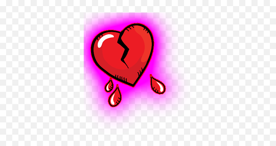 Broken Heart Tattoo - Heart Emoji,Heartbreak Emoji