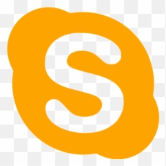 Orange Skype Icon - Skype Icon Png Orange Emoji,Skype Emoticon List
