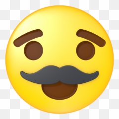 Men Were Bearded - Beared Emoji,Beard Emoji