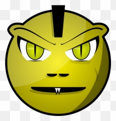 Smiley Face Fear Clip Art - Scary Monster Clipart Emoji