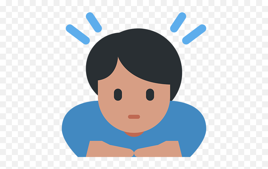 Person Bowing Deeply Emoji For Facebook Email Sms - Apology Icon Png,Person Emoji
