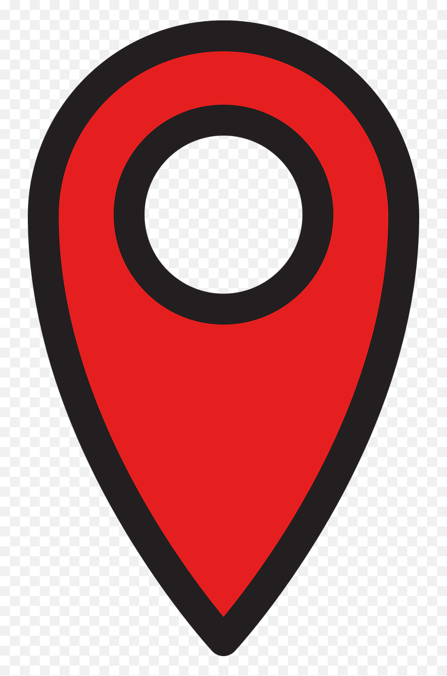 Pin Location Map Icon Free Vector - Starting Point Png Emoji,Push Pin Emoji