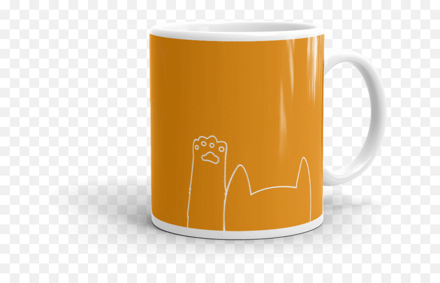 Cat Bold Coffee Mug Gift For Cat Lovers - Coffee Cup Emoji,Emoji Coffee Mugs