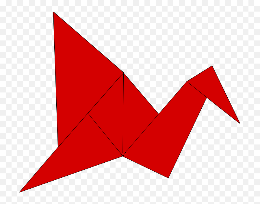 Origami Bird - Origami Bird Png Emoji,Emoji Flame