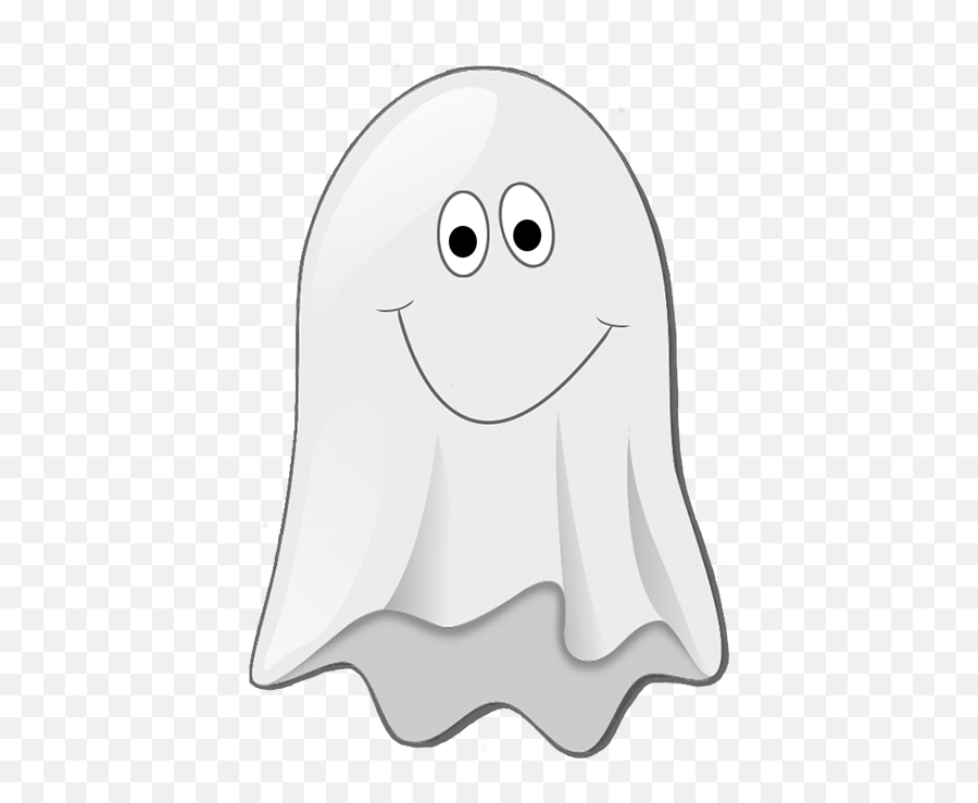 Download Transparent Background Cute Ghost Clipart - Full Cartoon Emoji,Ghost Emoji Transparent