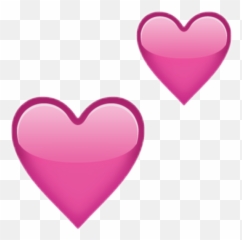 Emoji - Transparent Background Hearts Png