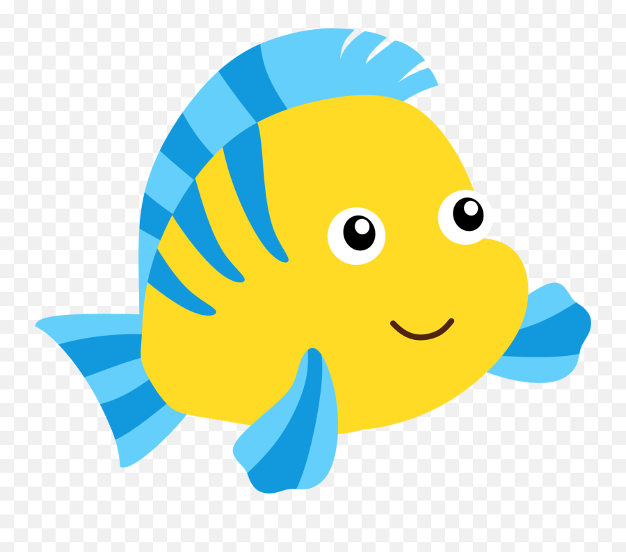 Library Of Little Mermaid Fish Svg Freeuse Library Png Files - Pequena Sereia Cute Png Emoji,Fish Emoticon