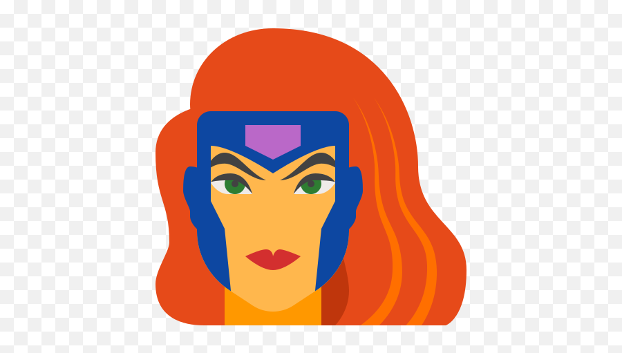 Jean Grey Icon - Free Download Png And Vector Illustration Emoji,Jean Emoji