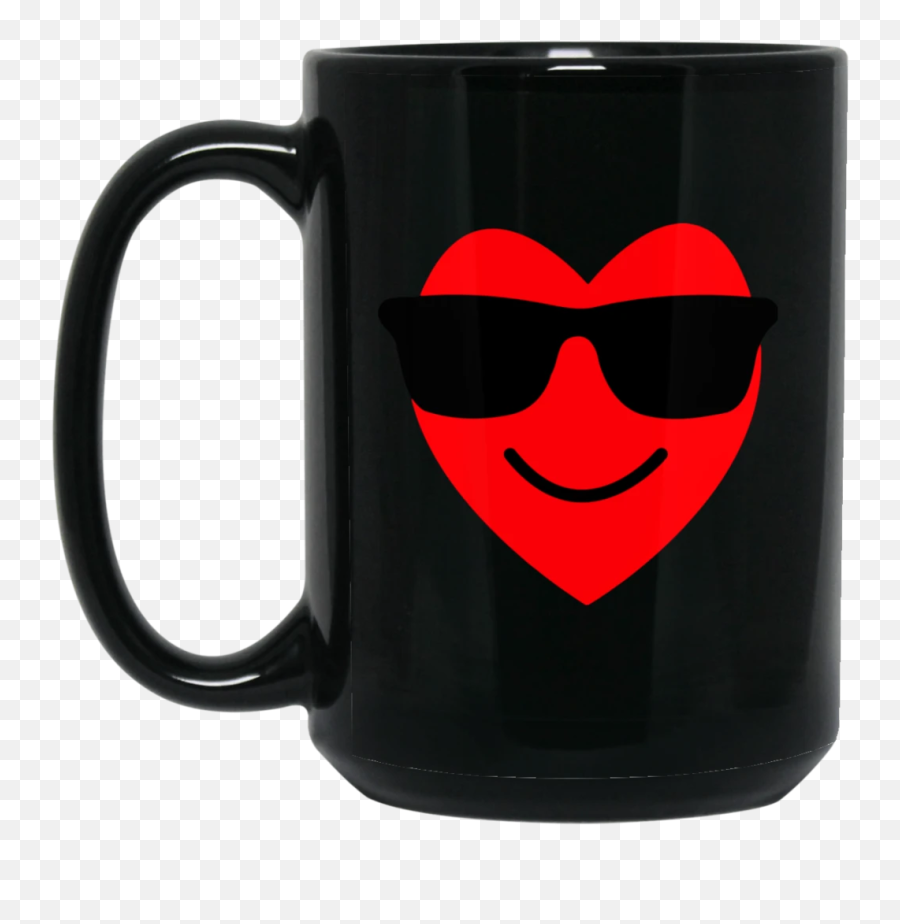 Smile Heart Emojis With Glasses - Gift For Valentineu0027s Mugs Celine Dion Mug,Coffee Emojis