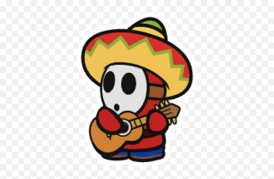 Search For - Dlpngcom Sombrero Guy Mario Emoji,Swish Emoji