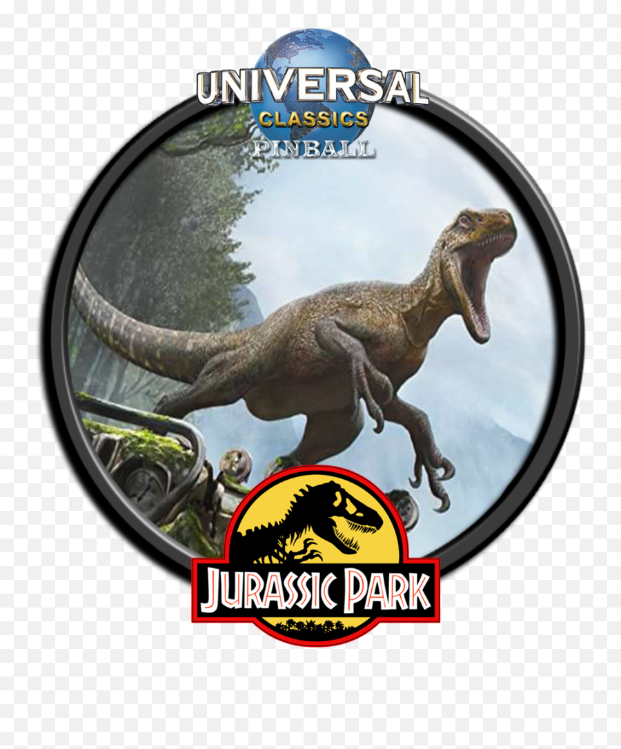 Backglass Pinball Fx3 Jurassic Parck - Jurassic Park Emoji,Velociraptor Emoji