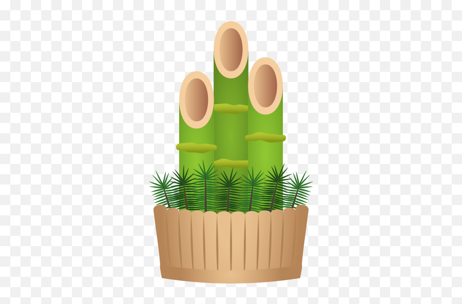 Emoji Pine Wood Decoration To Copy - Flowerpot,Pine Tree Emoji