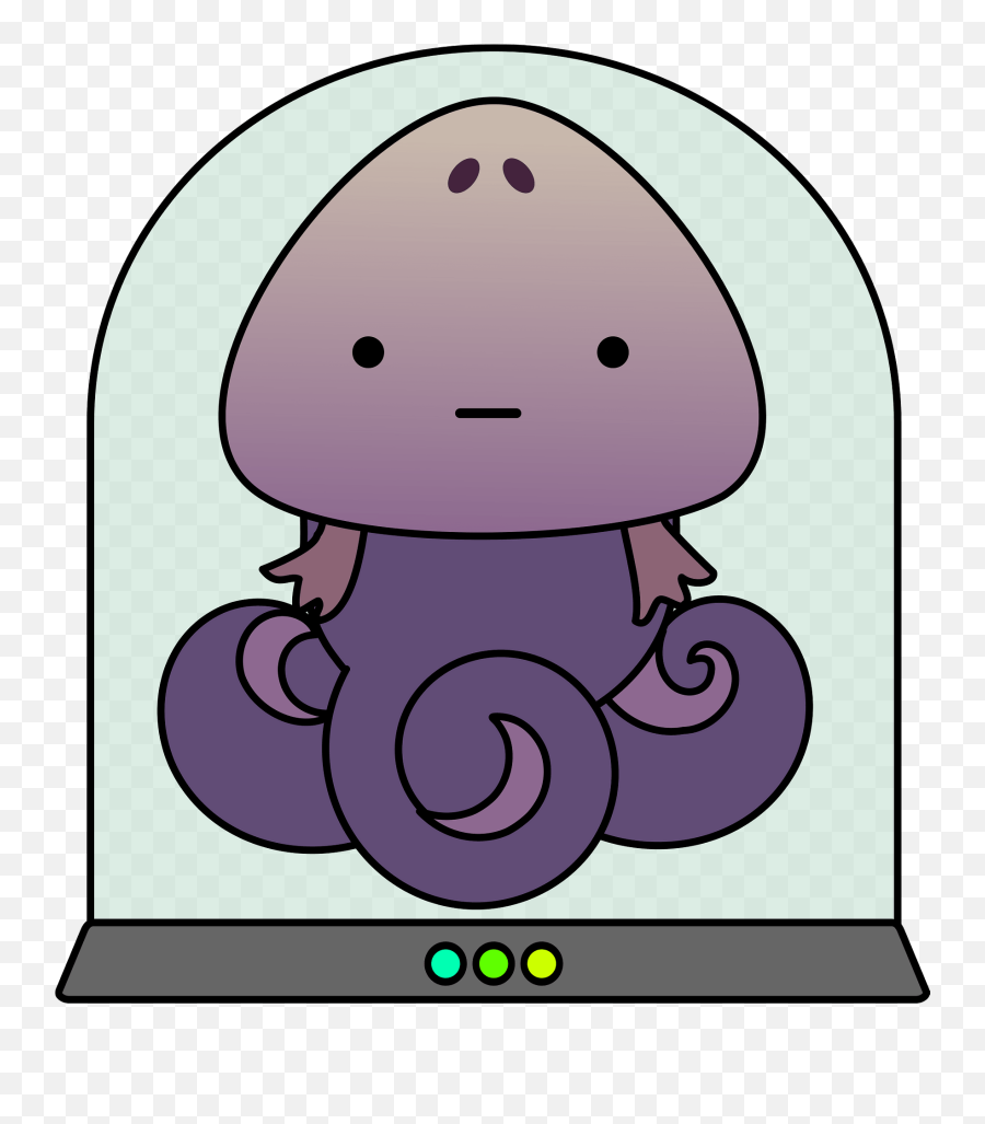 Alien Clipart Free Download Transparent Png Creazilla - Squid Monster Cute Emoji,Alien Rocket Emoji