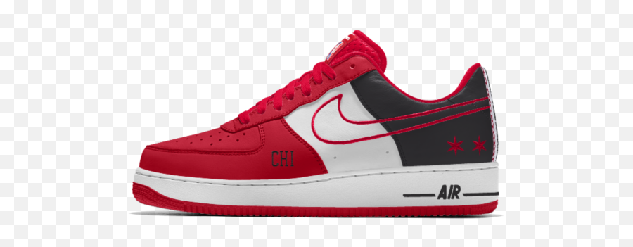 Chaussure Nike Air Force 1 Low Premium - Nike Air Force Rockets Emoji,Chicago Bulls Emoji