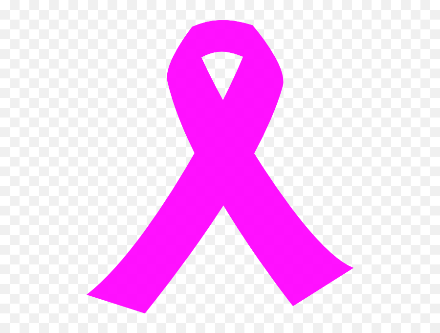 Pink Ribbon Logo Clip Art Png Files - Hot Pink Breast Cancer Ribbon Emoji,Breast Cancer Ribbon Emoji
