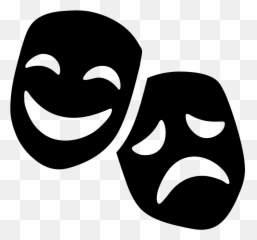 Android Emoji 1f3ad - Performing Arts Clip Art,Tooth Emoji