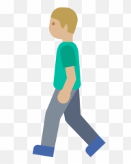 Medium - Emoji Caminando,Jeans Emoji