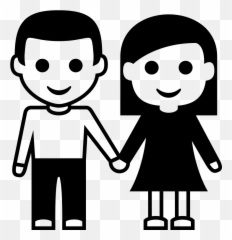 Emojione Bw 1f46b - Cartoon
