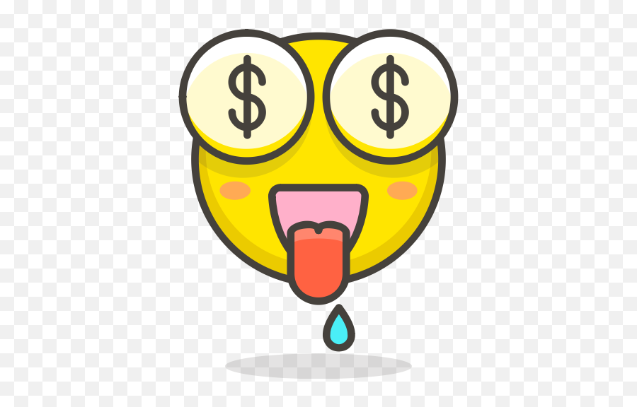 58 Free Premium Icons - Money Emoji Face,Toothache Emoji