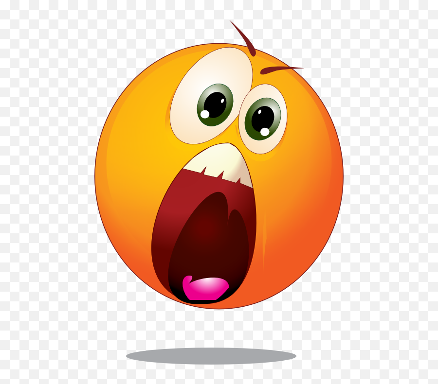 10 Scared Smiley Emoticon Images - Fear Emotion Emoji,Scary Emoji