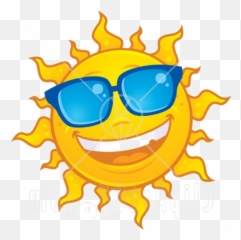 Sun - Summer Emoji,Sun Emoticon