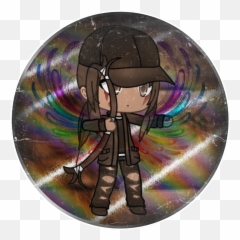 Gacha Gachalife Gachaedit Lunime Anime - Circle Emoji,Archer Emoji