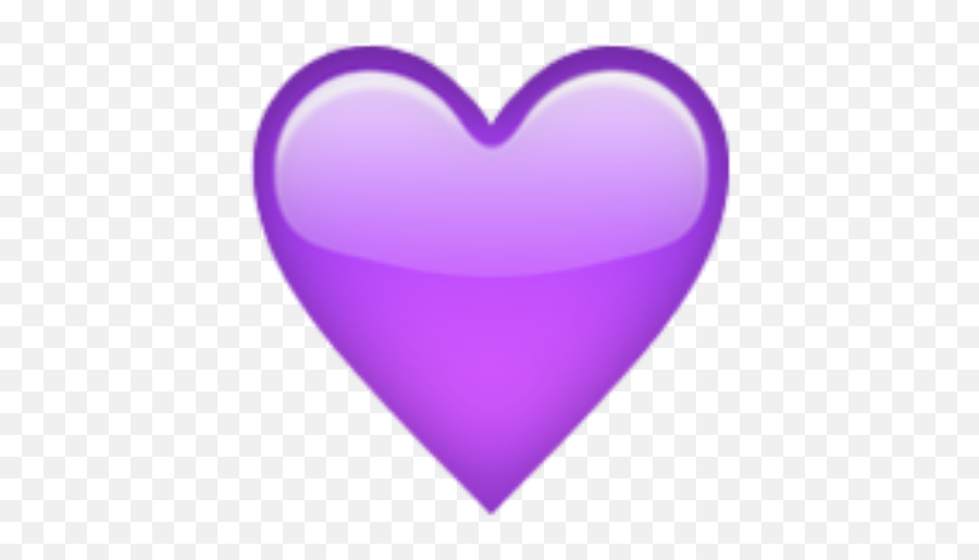 Purple Heart Emoji Transparent Png Clipart Free Download - Purple Heart Emoji Png,Crystal Emoji