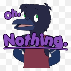 Oh Nothing - Cartoon Emoji