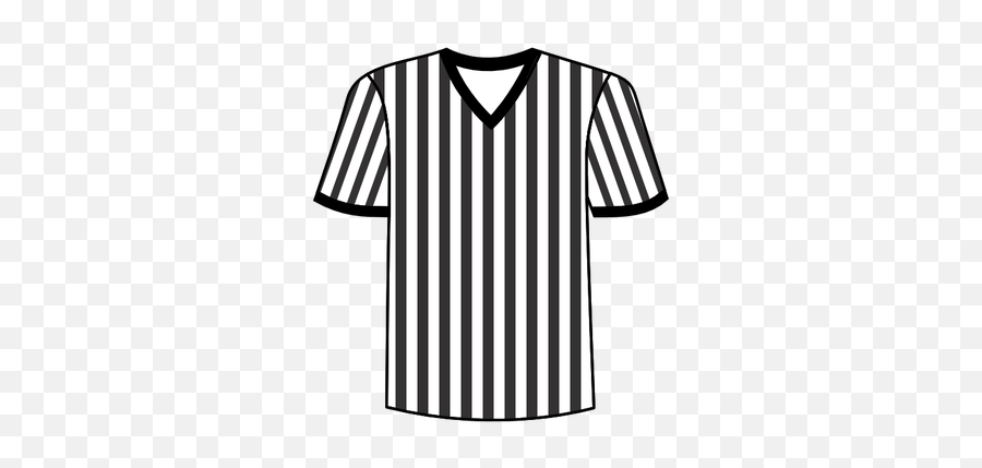 Football Referee Shirt Vector Image - Referee Shirt Clip Art Emoji,Emoji Baseball Shirt