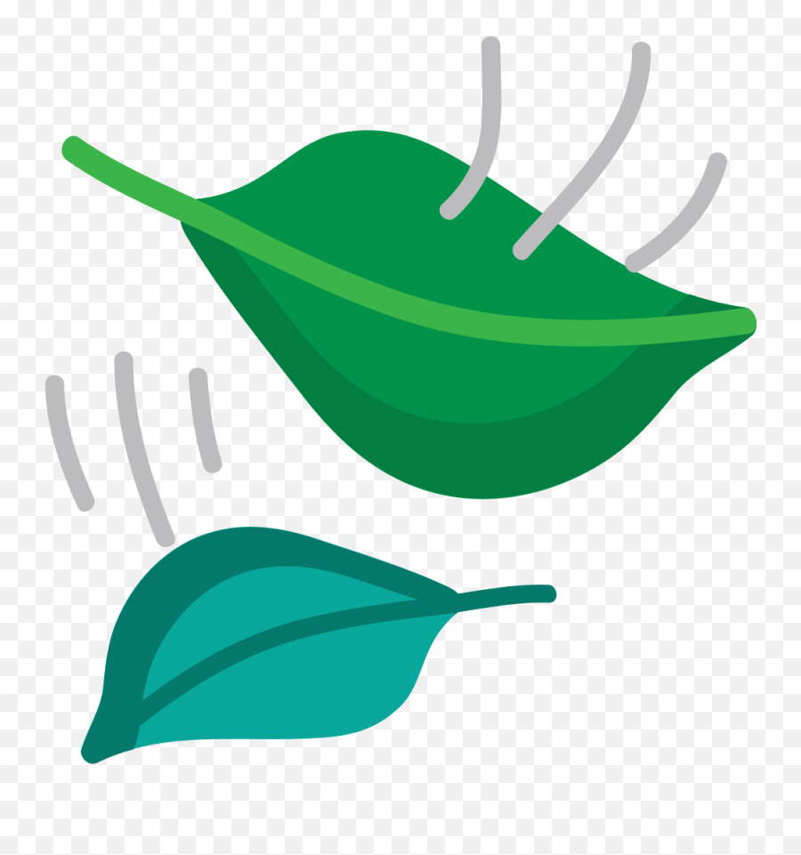Emojione1 1f343 - Clip Art Emoji,Fall Leaf Emoji