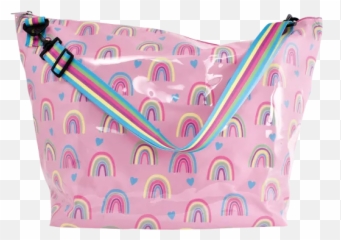 Rainbows And Hearts Weekender Bag - Clothing Emoji