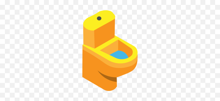 Bathroom Toilet Orange Illustrations - Illustration Emoji,Toilet Emoji Png