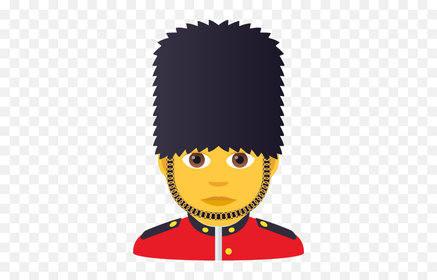 Emoji Guard Man To Copypaste Wprock - Illustration,Emoji Ears