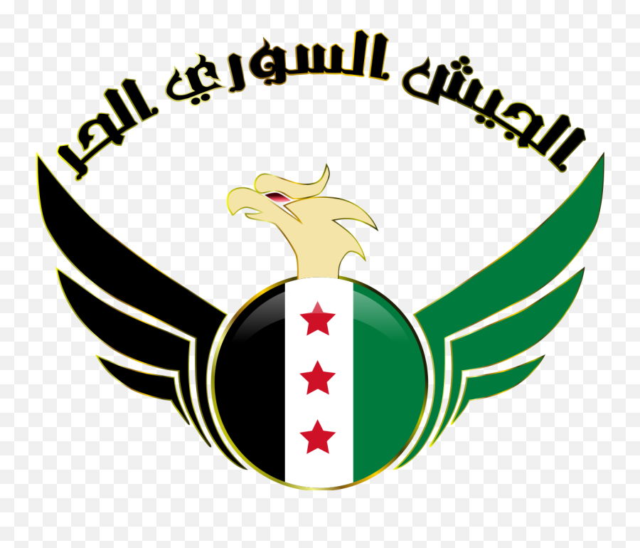 Free Syrian Army - Syrian Rebel Group Flag Emoji,Military Emoji Copy And Paste