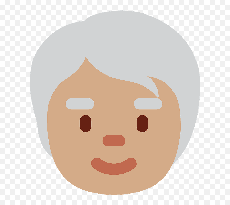 Older Person Emoji Clipart Free Download Transparent Png - Human Skin Color,People Emoji Png