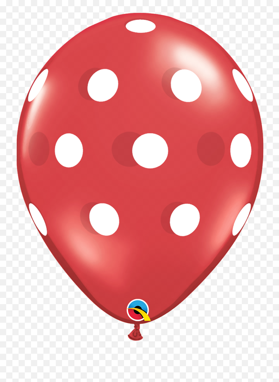 Dots Big Jewel With White Print - Polka Dot Balloons Emoji,Breast Cancer Ribbon Emoji