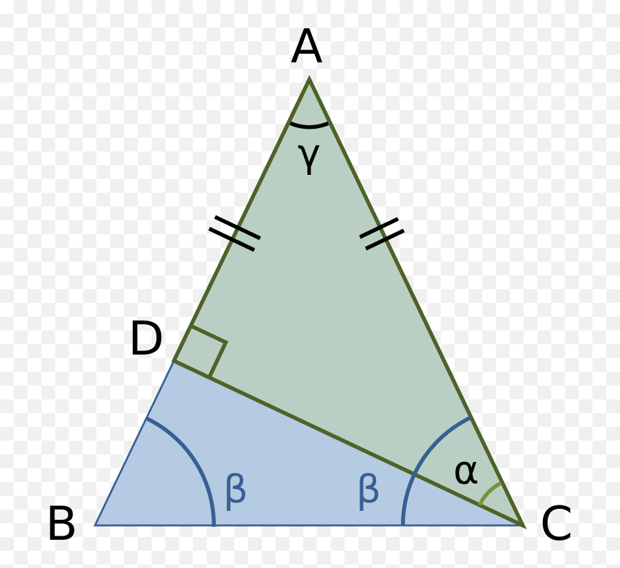 Triangle Made Of Right Triangles - Isosceles Triangle Emoji,Bra Emoji