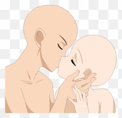 Kiss Drawing Photos - Bases Anime Couple Kiss Emoji,Hershey Kiss Emoji