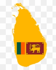 Borders Country Flag Geography Map - Sri Lanka Emoji