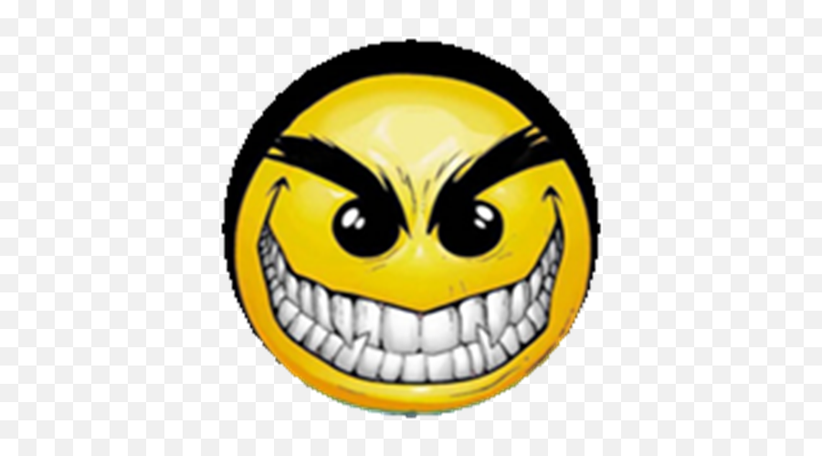 Afbeeldingsresultaat Voor Horror Smiley - Scary Smiley Face Transparent Emoji,Oh Well Emoticon