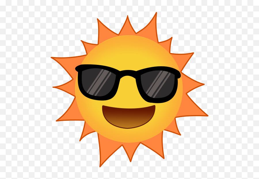 Summer Emoji Png Picture - Summer Emoji Clip Art,Sun Emoticon