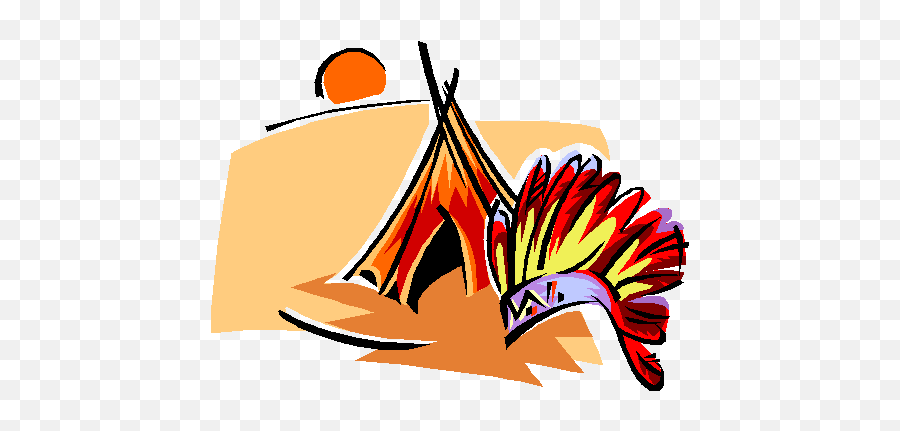 Indians Pow Wow Transparent Png - Pow Wow Native American Clipart Emoji,American Indian Emoji