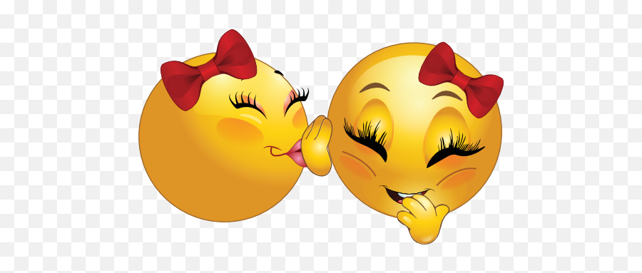Girl Talk Smiley Emoticon - Whisper Smiley Emoji,Sob Emoji