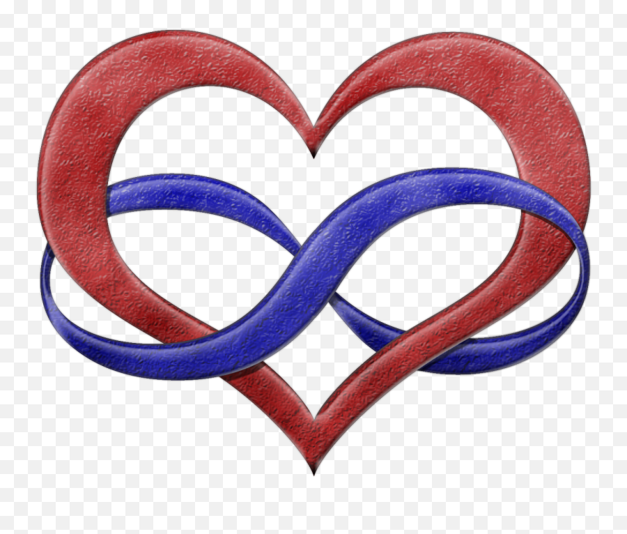Infinity Heart Symbol In Pride Flag - Infinity Heart Polyamory Emoji,Hawaii Flag Emoji Iphone