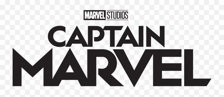 Captain Marvel Logo Black - Marvel Studios Emoji,Disney Text Emoticons