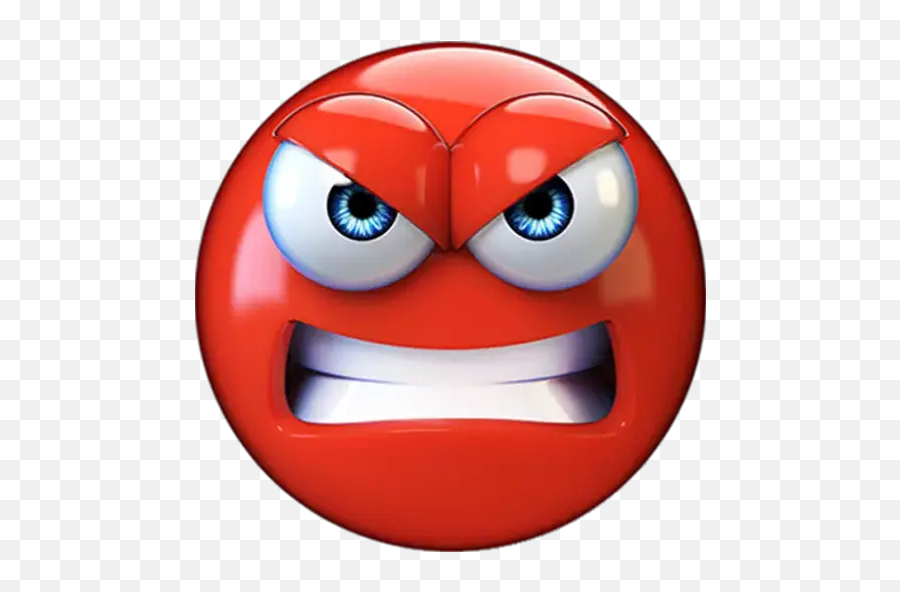 Emoji 3d Stickers For Whatsapp - Angry Emoji,3d Animated Emoji For Android  - free transparent emoji 