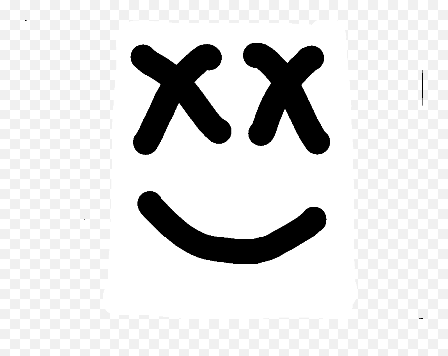 Marshmello Song Alone - Smiley Emoji,Marshmello Emoticon