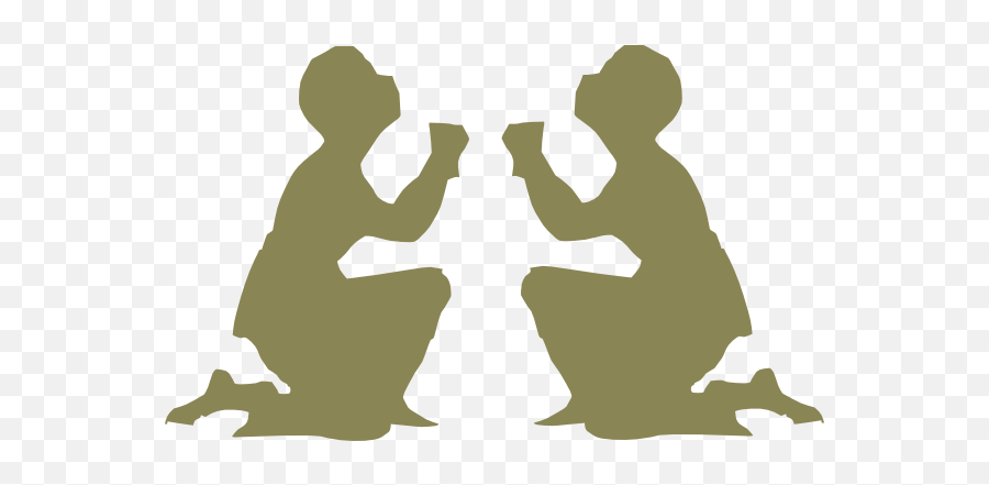 2 People Praying Png U0026 Free 2 People Prayingpng Transparent - Two Men Praying Together Clipart Emoji,Praying Hands Emoji Code